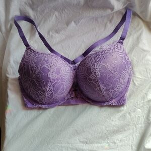 Lavender/ Purple-  Lace Underwire Bra New With Tags